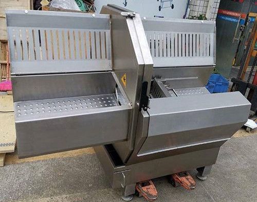 出售二手食品砍排機 肉類加工設(shè)備冷凍肉牛羊豬肉切片機