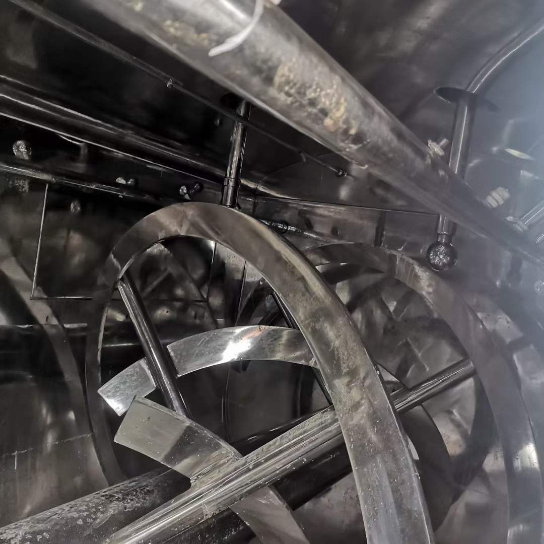 出售 二手3噸粉末混合機(jī) 真空螺帶攪拌機(jī)