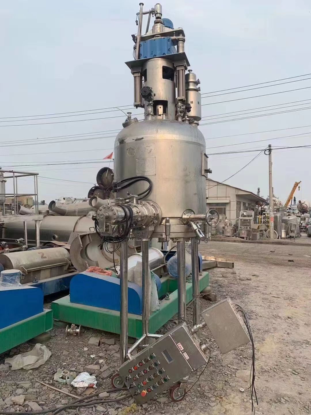 二手干燥機(jī)二手溫州亞光0.46立方三合一洗滌過(guò)濾干燥機(jī)