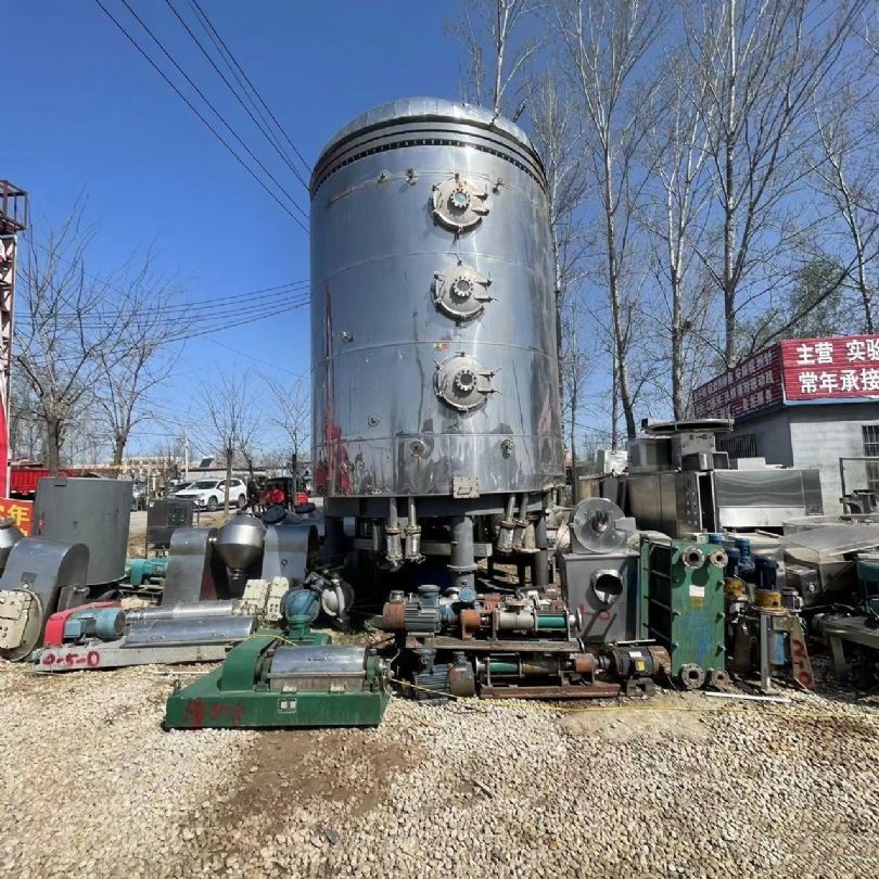 出售  二手61.6平方316L材質(zhì)盤式干燥機(jī) 干燥均勻