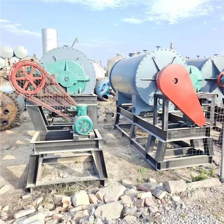二手耙式干燥機二手2方3方5方真空耙式干燥機 內(nèi)加熱帶攪拌