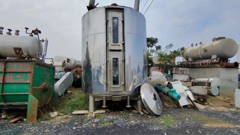 二手盤式干燥機(jī) 二手連續(xù)式盤式干燥機(jī) 60平方不銹鋼連續(xù)盤式干燥機(jī)