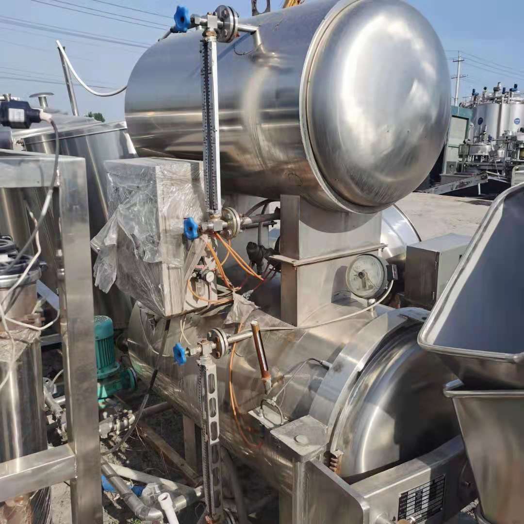 出售二手殺菌鍋 雙層0.78立方 電加熱