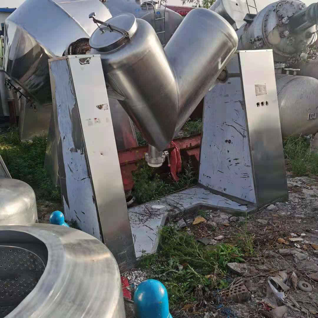 出售二手混合機二手v型混合機二手1500升v型高效混合機