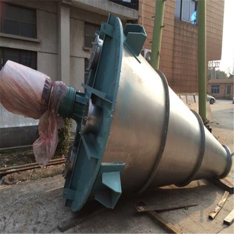 二手雙螺桿錐形混合機(jī) 不銹鋼飼料混合設(shè)備