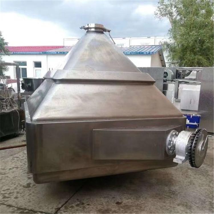 出售 二手304不銹鋼材質(zhì)方錐混合機(jī)1000升，