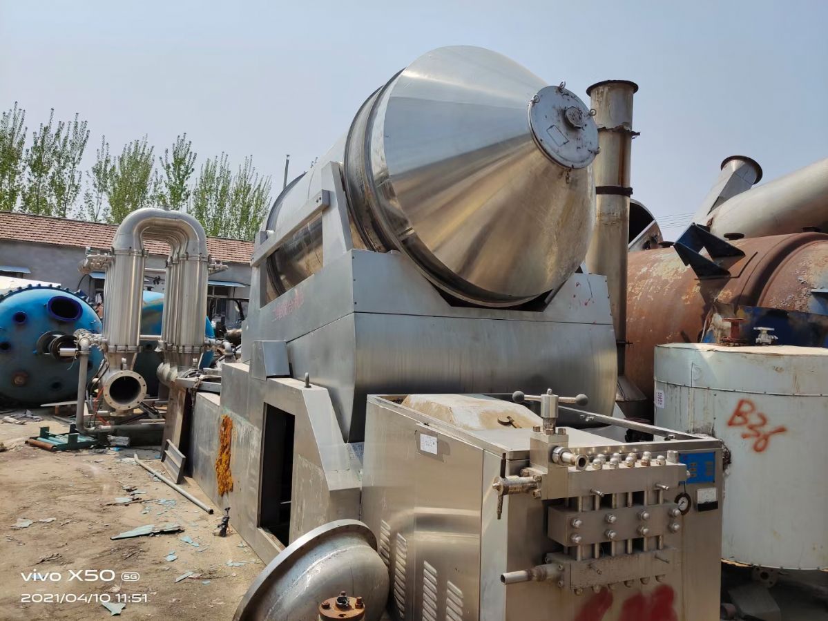 出售干粉顆粒3000二維混合機(jī) 不銹鋼飼料混合攪拌機(jī)