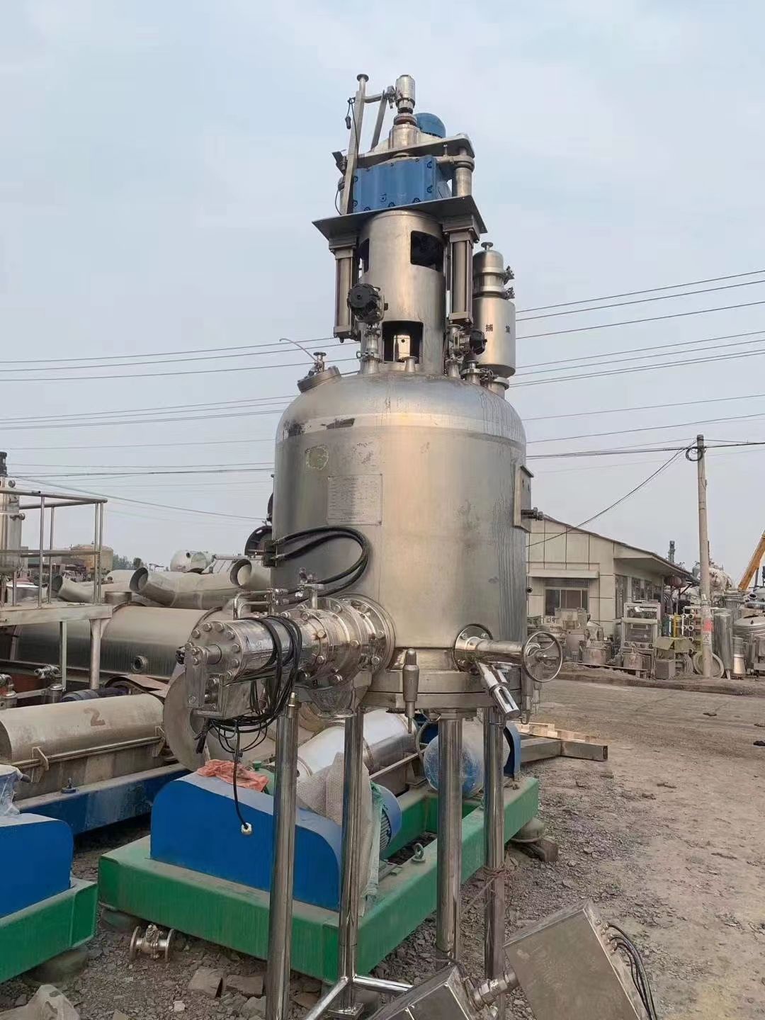 二手干燥機(jī)二手溫州亞光0.46立方三合一洗滌過(guò)濾干燥機(jī)
