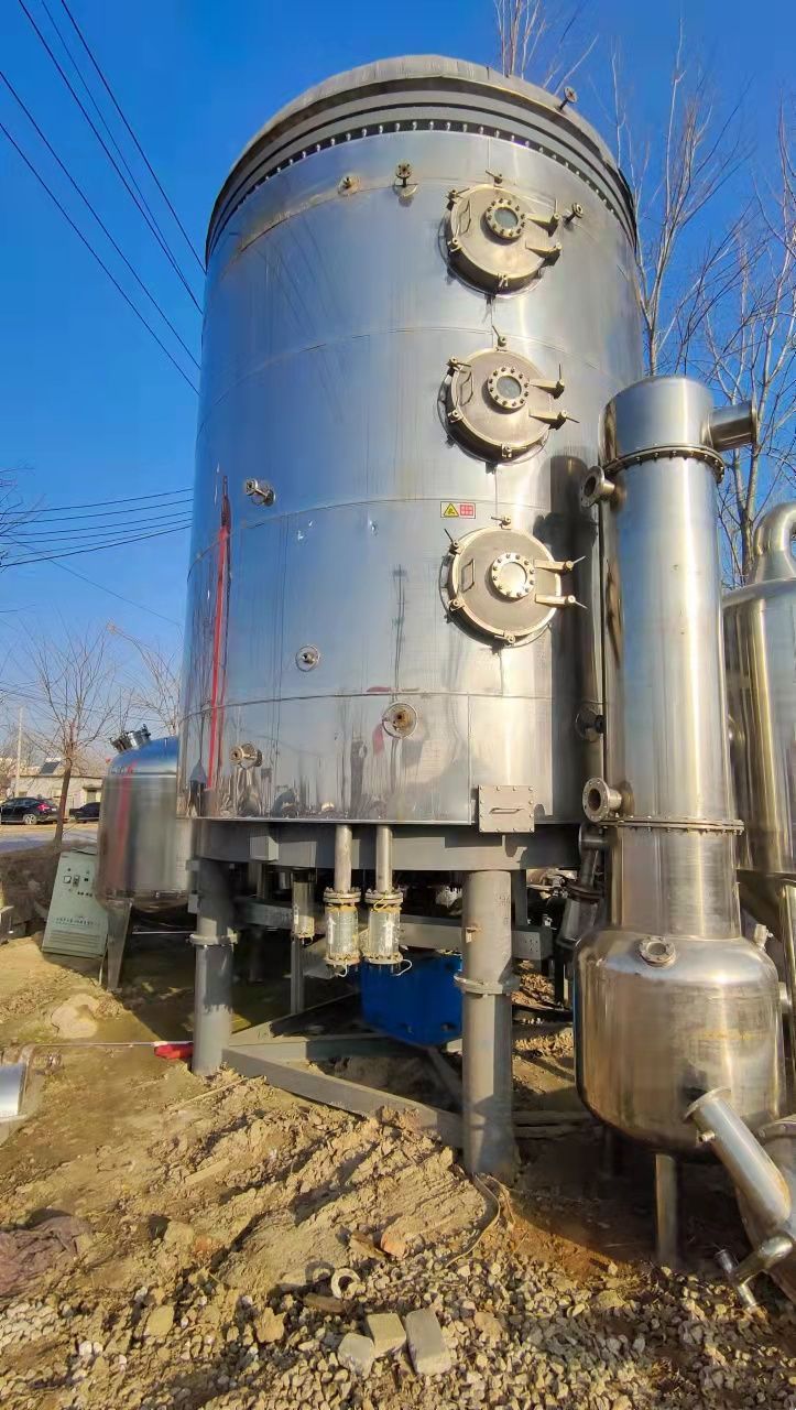 出售  二手61.6平方316L材質(zhì)盤式干燥機(jī) 干燥均勻