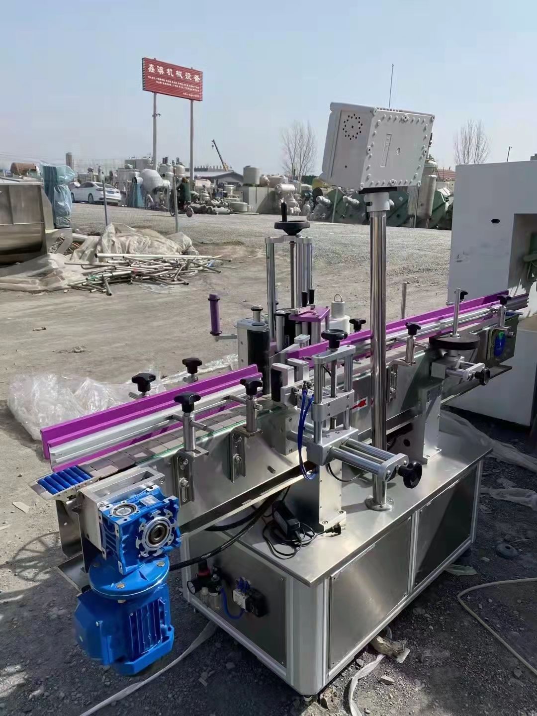 二手貼標機二手貼標簽設備二手平面貼標機二手不干膠貼膠機