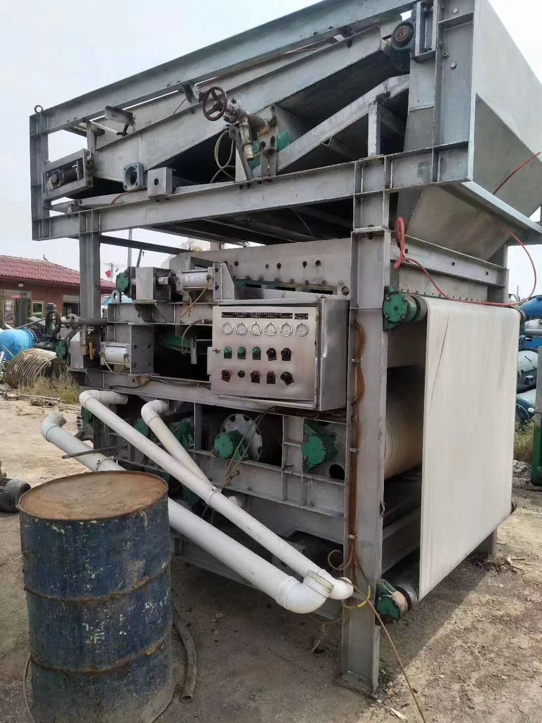 二手壓濾機(jī)二手帶式壓濾機(jī)二手3x13米帶式壓濾機(jī)二手帶式過濾機(jī)