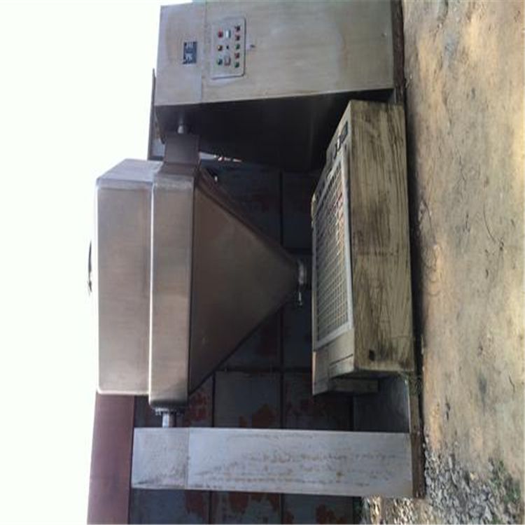 出售 二手304不銹鋼材質(zhì)方錐混合機(jī)1000升，