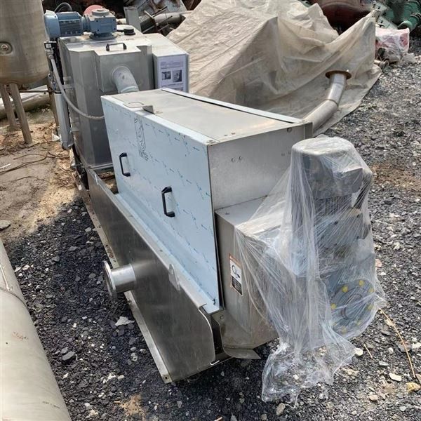 出售二手402疊螺脫水機 403疊螺污泥脫水機二手疊螺離心機