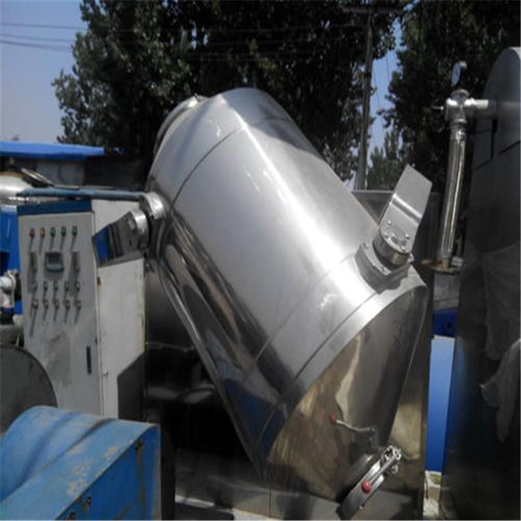 出售二手3000升不銹鋼三維混合機(jī)