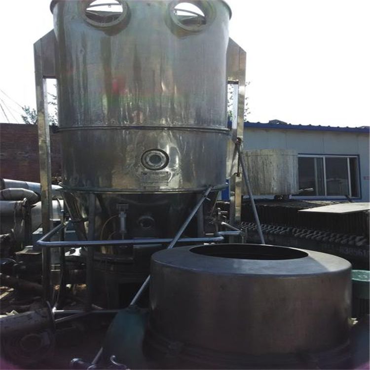 出售 二手不銹鋼沸騰干燥機 立式沸騰制粒機高效干燥設備多型號