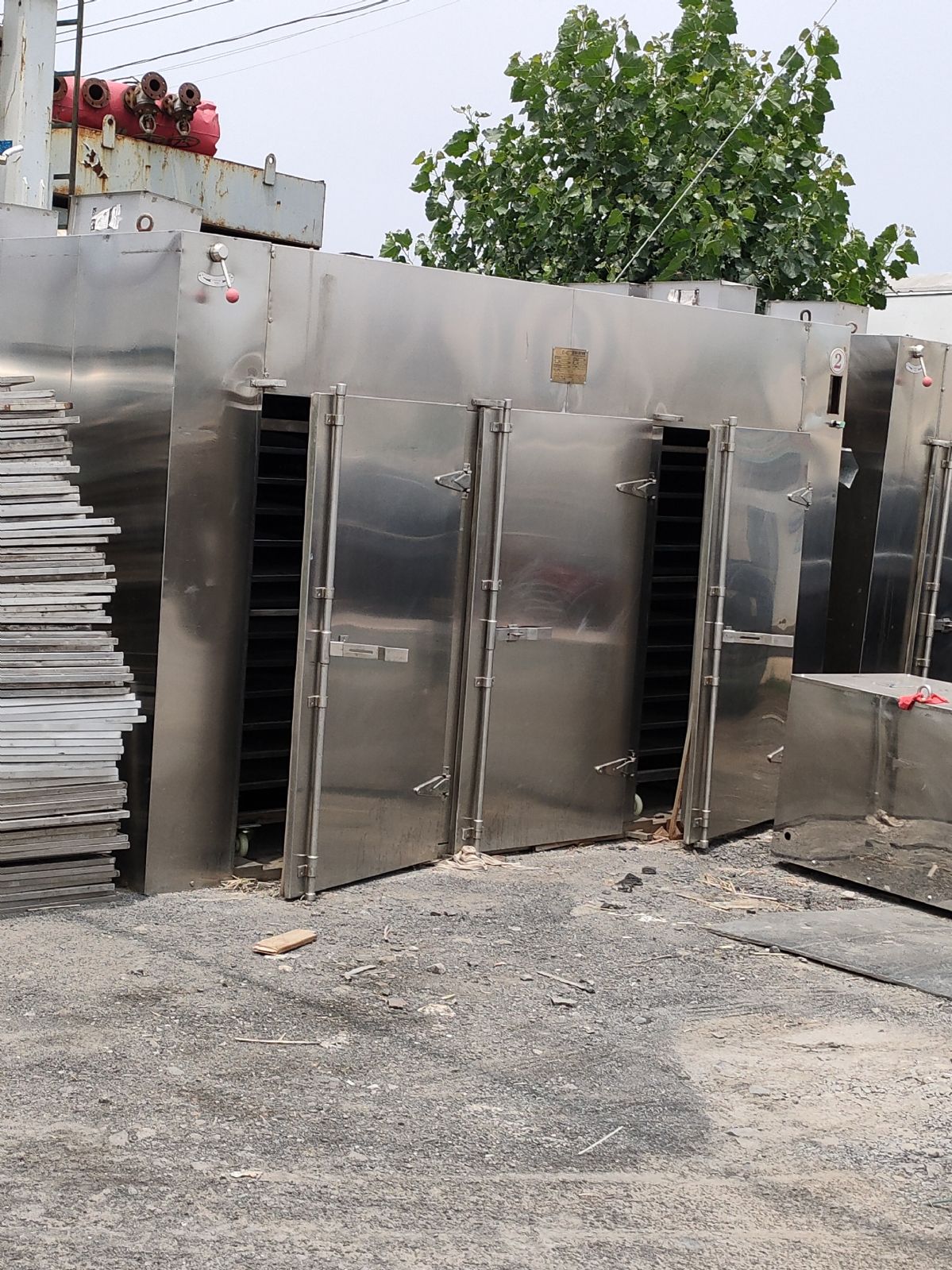 烘箱 熱風(fēng)循環(huán)烘箱 四門八車192盤電汽兩用烘箱304不銹鋼材質(zhì)