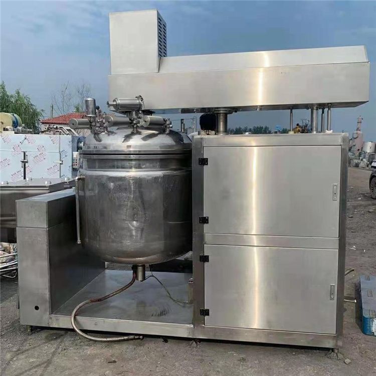 二手乳化機(jī)二手真空均質(zhì)乳化機(jī)二手300L液壓升降真空均質(zhì)乳化機(jī)