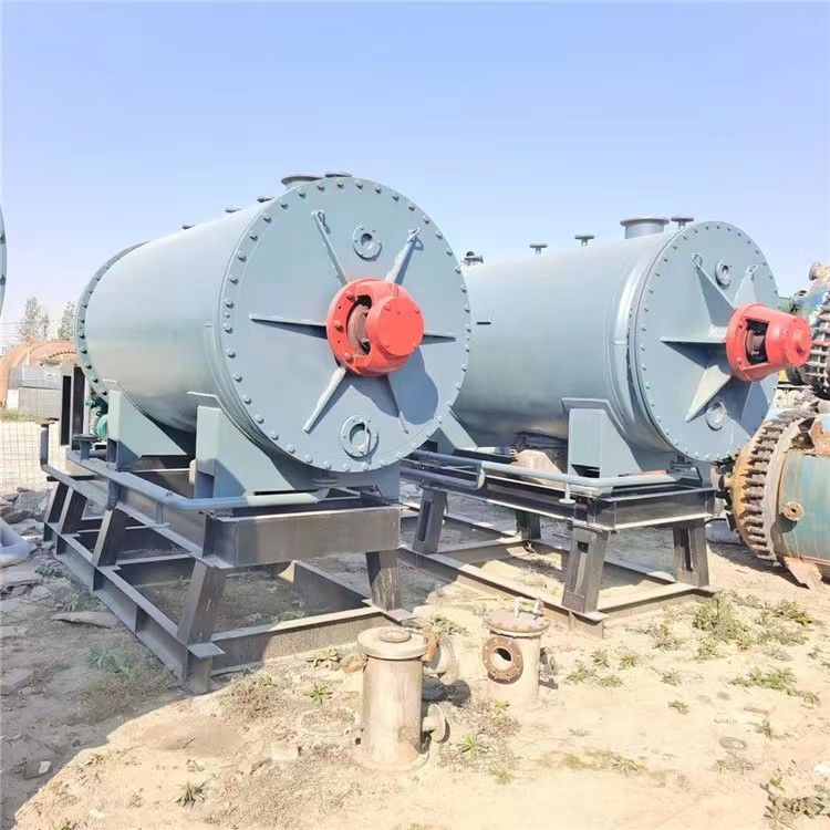 二手干燥機二手8立方靜態(tài)低溫不銹鋼耙式真空干燥機 蒸汽加熱