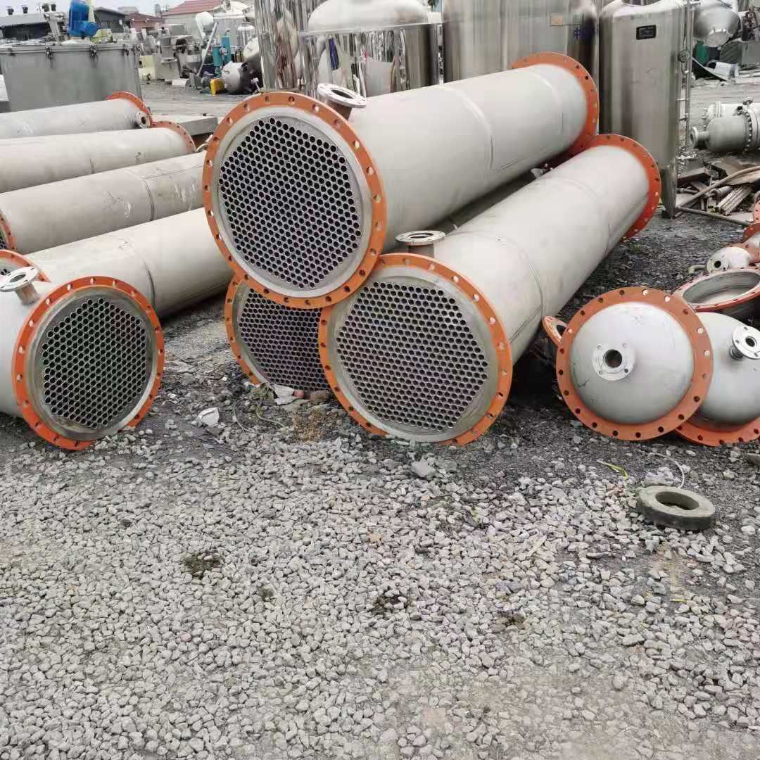 二手不銹鋼換熱器 列管式換熱器 50平方不銹鋼冷凝器