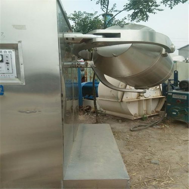 出售二手3000升不銹鋼三維混合機(jī)