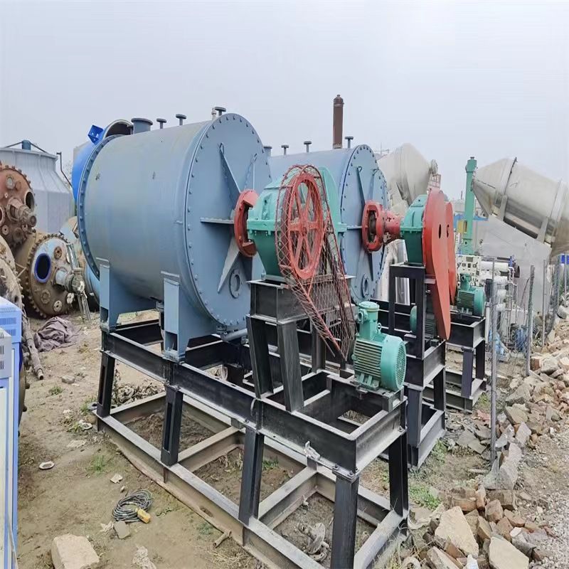 二手干燥機(jī)二手耙式干燥機(jī)二手1000升全開式動(dòng)態(tài)真空耙式干燥機(jī)