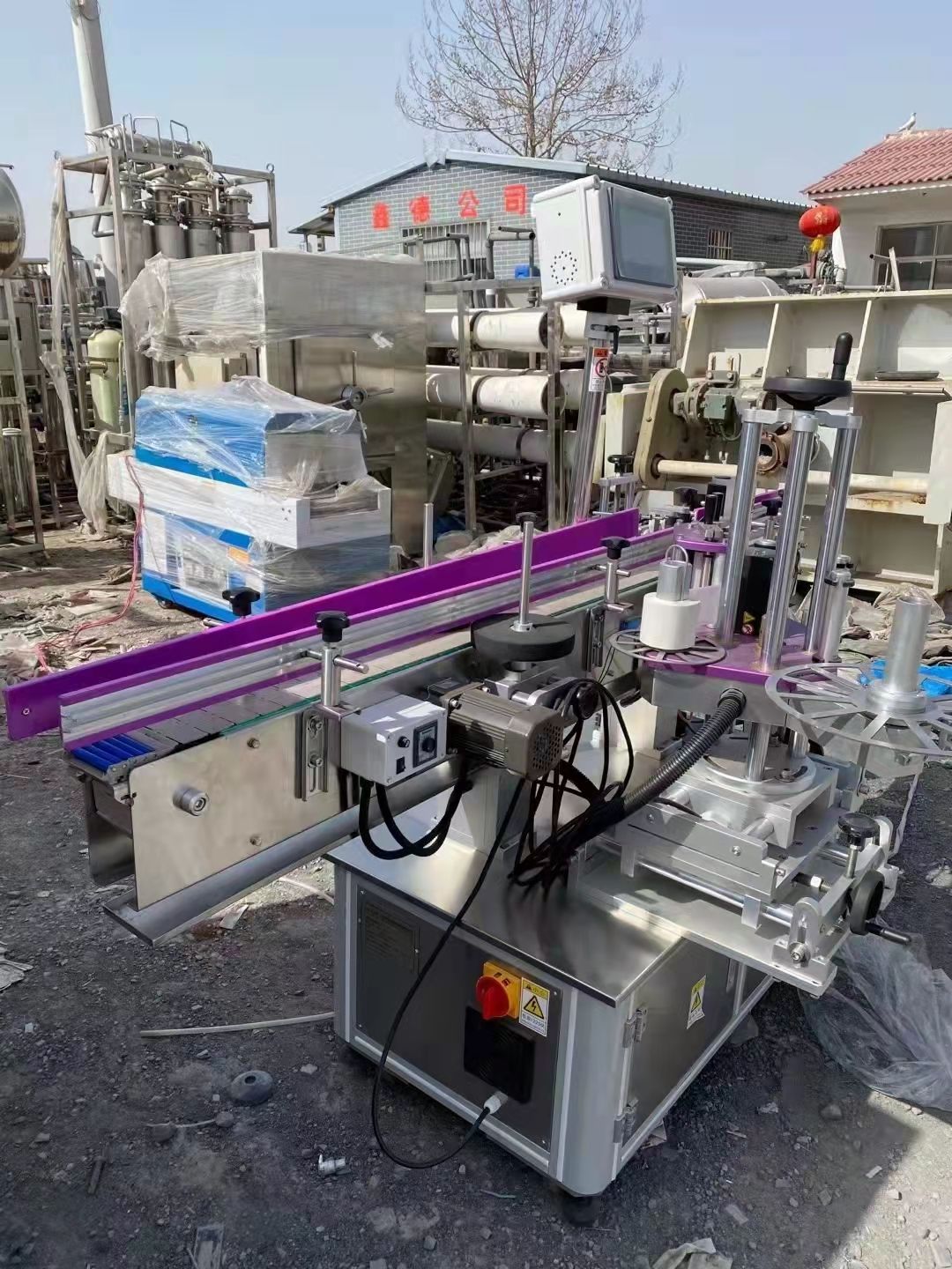 二手貼標機二手貼標簽設備二手平面貼標機二手不干膠貼膠機