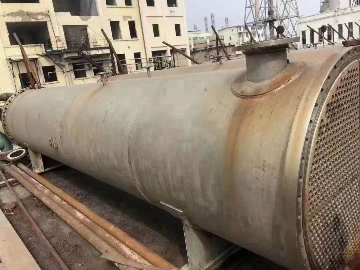 出售 二手60平方鈦材列管換熱器二手冷凝器