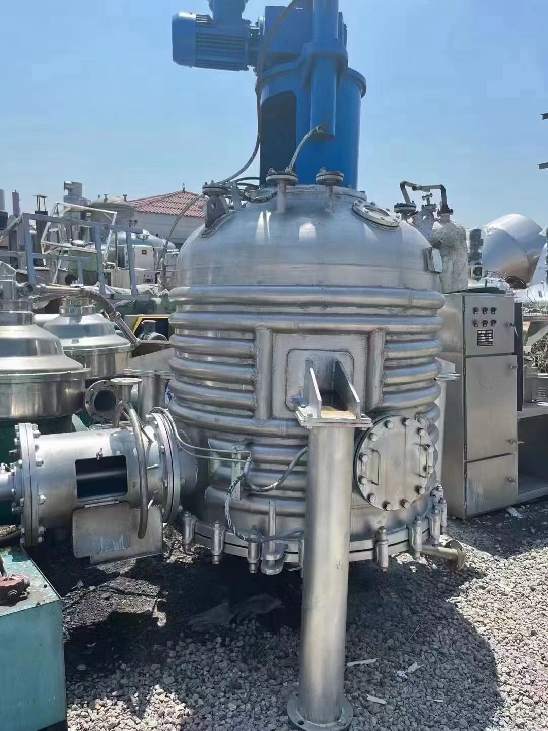 二手干燥機(jī)二手溫州亞光0.46立方三合一洗滌過(guò)濾干燥機(jī)
