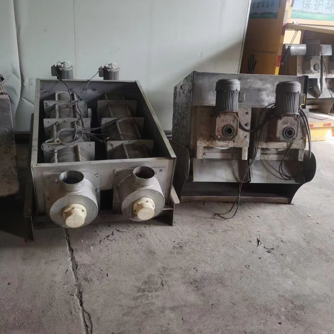 二手312疊螺式固液分離污泥脫水機(jī) 河道淤泥脫水疊螺機(jī)