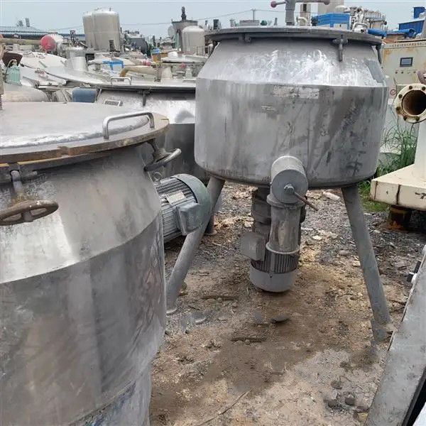 出售 二手500L高速混合機 不銹鋼材質(zhì)食品制藥粉末顆?；旌显O(shè)備