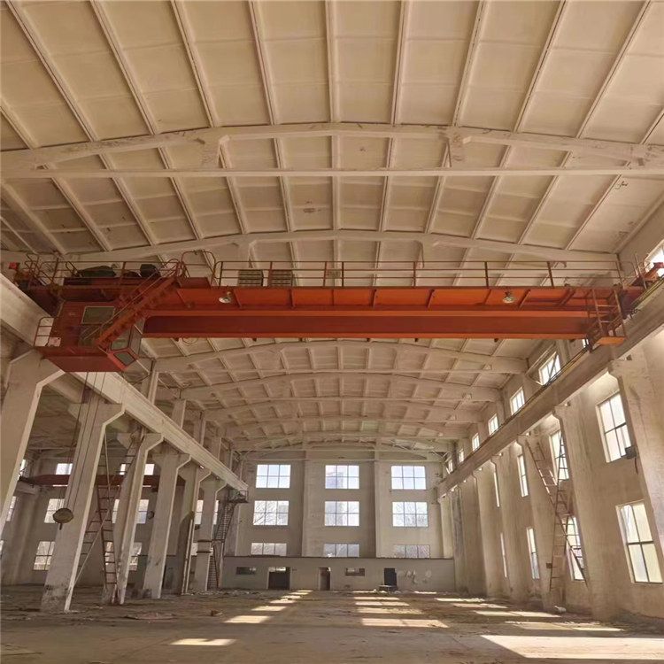 QD型双梁25/5吨桥式起重机 跨度16.5米在位处理