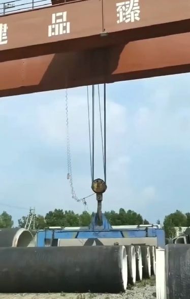 东北地区新定一台双主梁60/10吨二手龙门吊，跨度35米