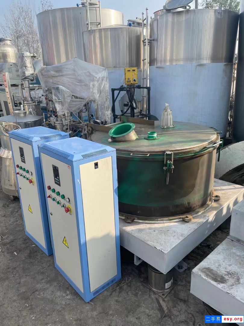 转让新到两台1000型内衬哈拉吊袋离心机附件齐全有需要联系联系