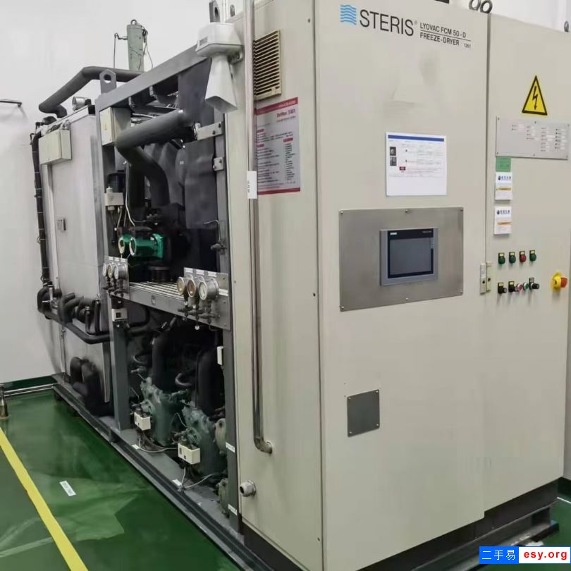 成色极好5平方东富龙冻干机，CIP.SIP顶配设备，现货出售