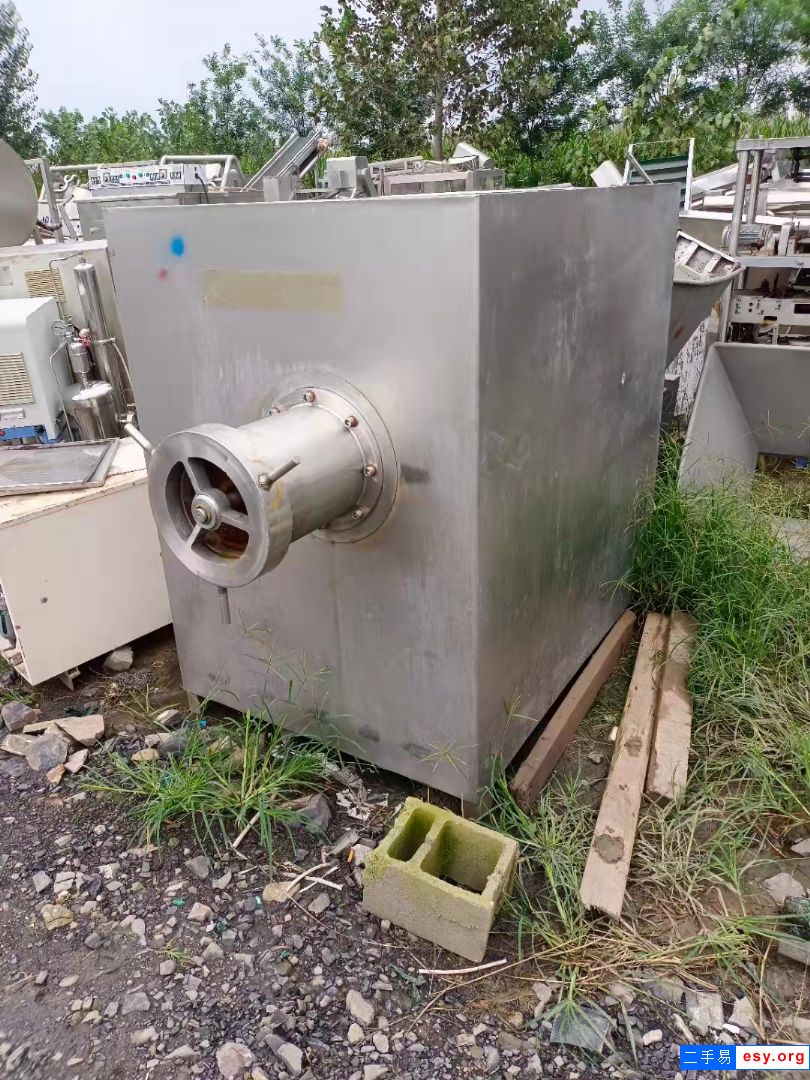 低价转让二手香肠工坊设备 晓进灌肠机 吉祥绞肉机 汉普斩拌机