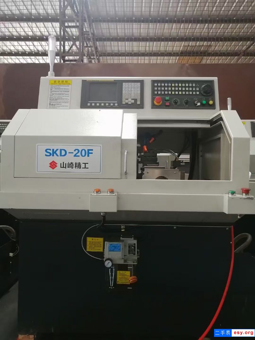 转让:准新宝鸡西力20数控车床,发那科系统,进口主轴6000转