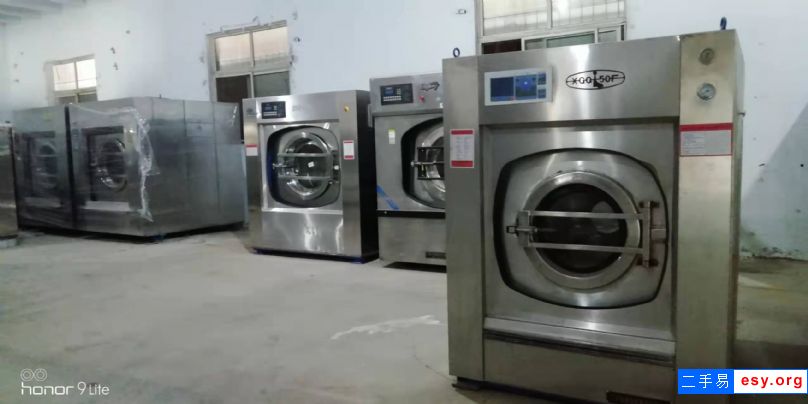 二手水洗厂布草洗涤设备低价转让