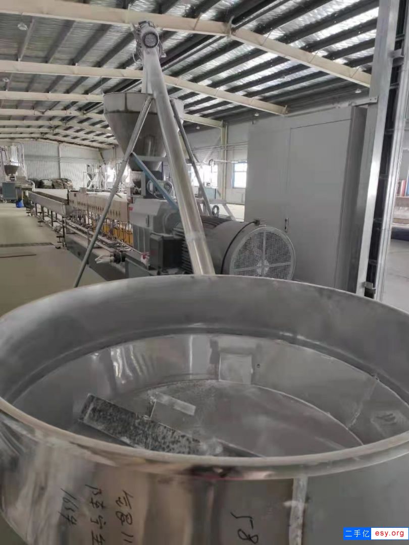 南京棉亚75B同向三螺杆造粒机