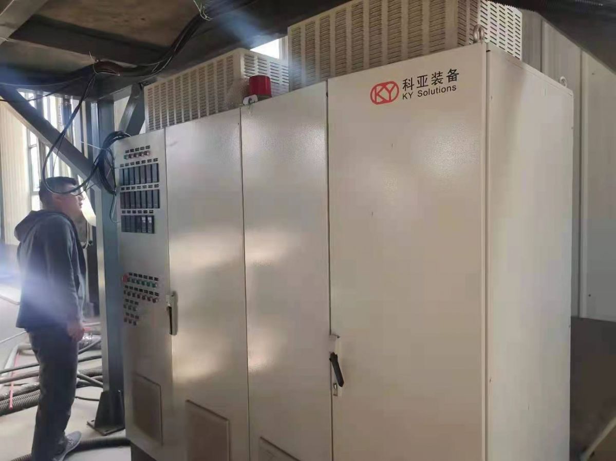 工厂在位出售二手南京科亚75D高扭双螺杆造粒机