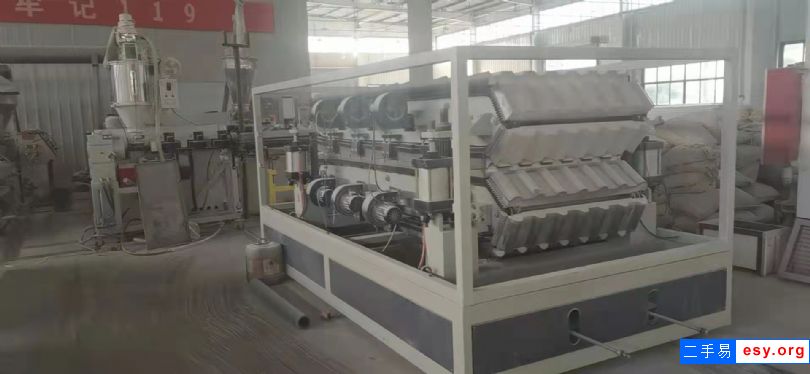 长期回收造粒机江苏艾斯曼80/50树脂瓦生产线