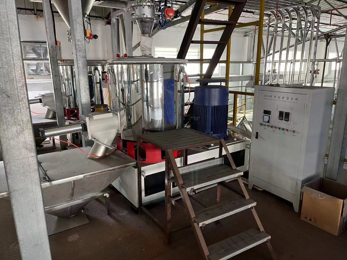 处理三套科亚63D平形双螺杆造粒机