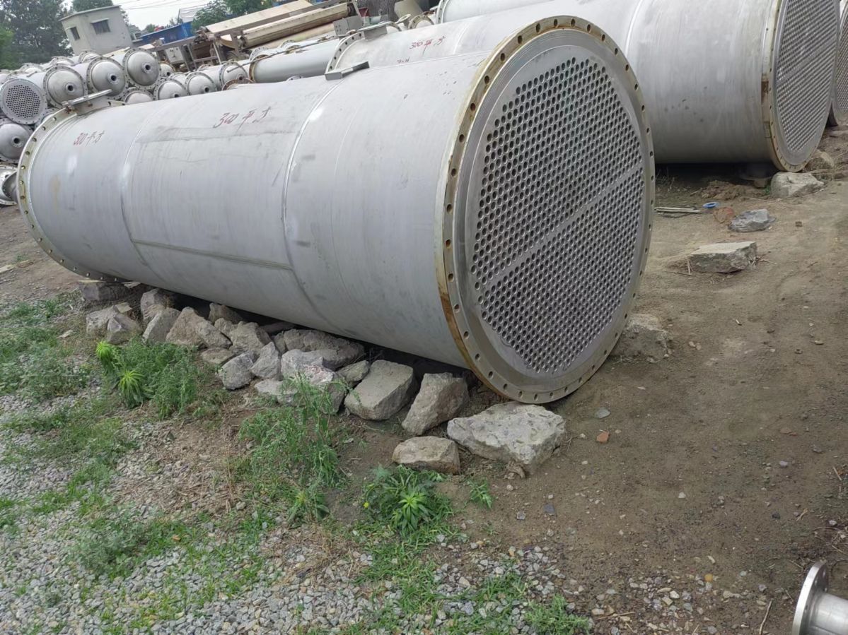 不锈钢高压冷却器、换热降温设备 二手列管冷凝器用途广泛