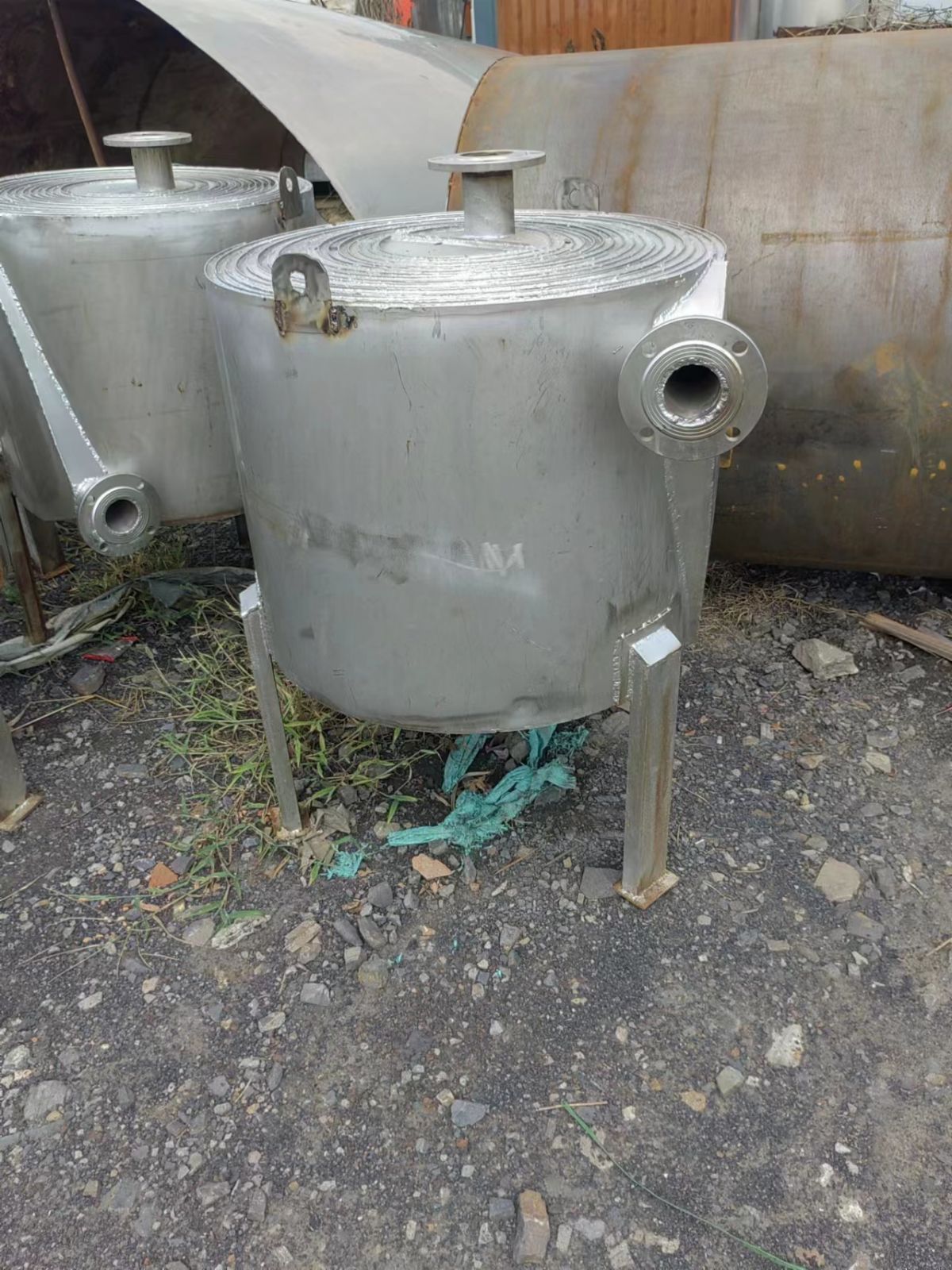 钛材列管冷凝器 耐腐蚀不锈钢换热器 碳钢螺旋板换热器