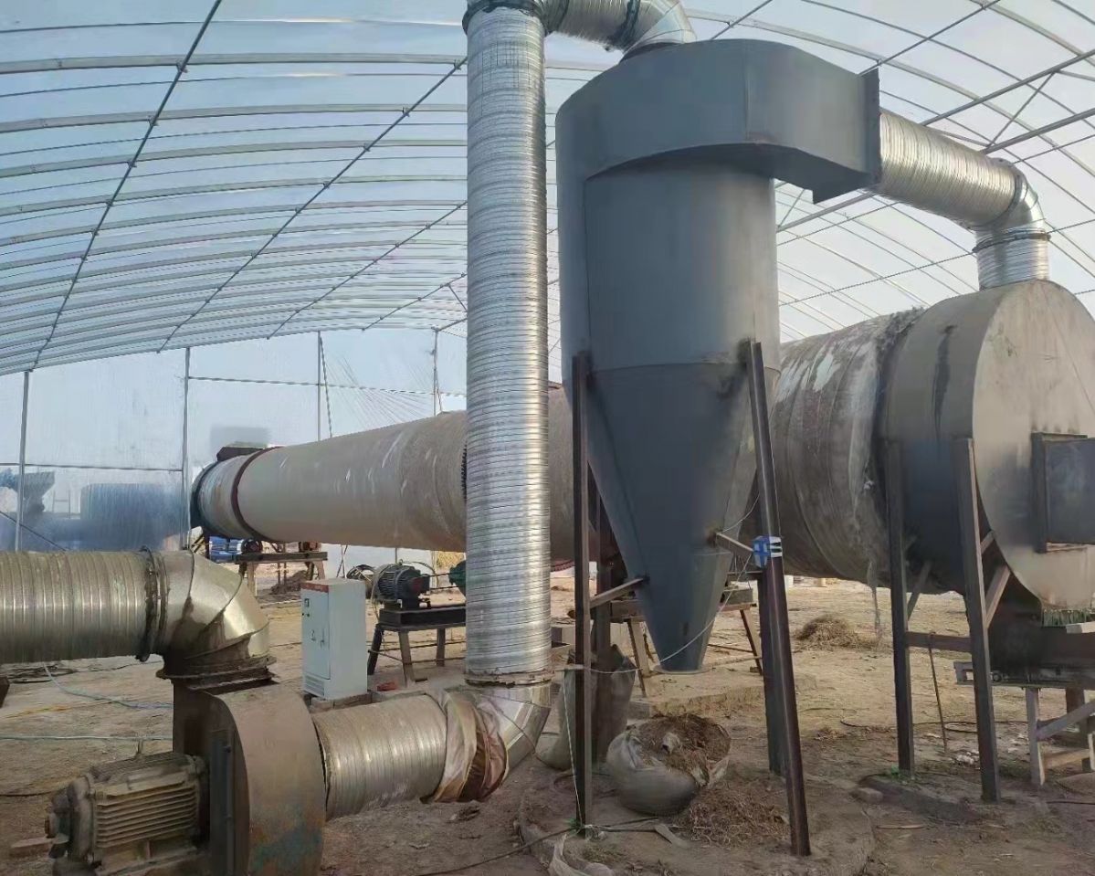 二手三回程烘干机、木屑烘干设备、定做滚筒干燥机