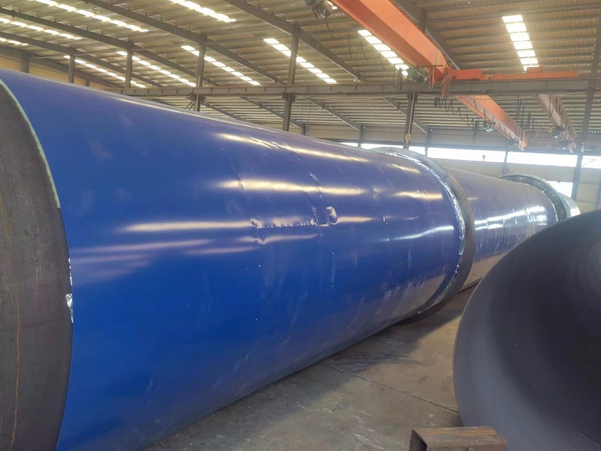 二手1米2X12米滚筒烘干机、锯末三回程沙子烘干设备加工定做