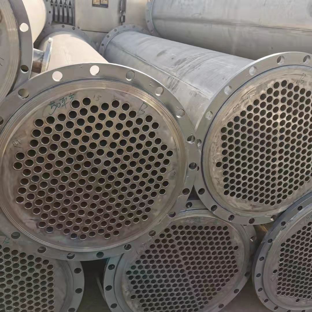 列管式冷凝器 不锈钢316换热设备 二手碳钢列管换热器