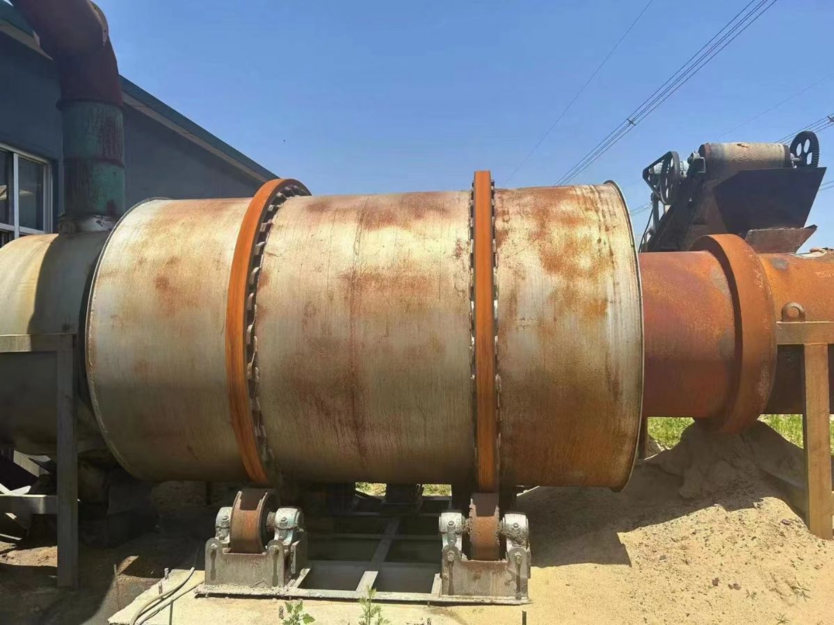 出售二手煤炭粉三回程烘干机 矿山物料回转式干燥设备