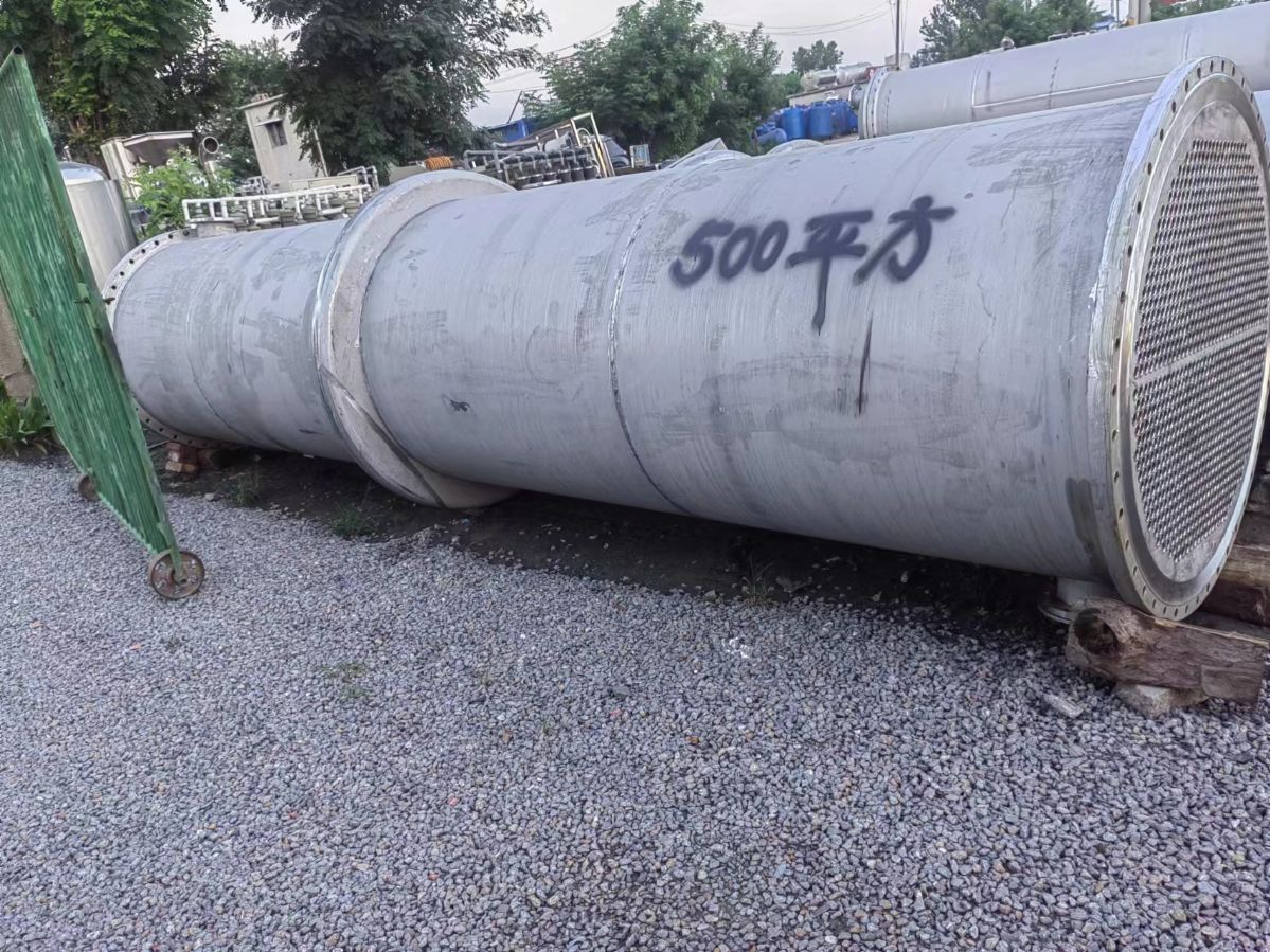 转让二手不锈钢列管冷凝器304 316材质无缝管 管式换热器支持定做