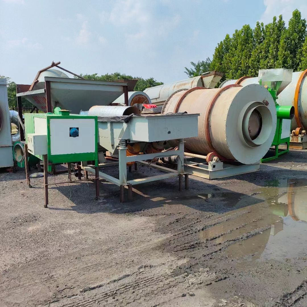 转让二手三回程长石粉烘干机三筒干燥机设备支持定做