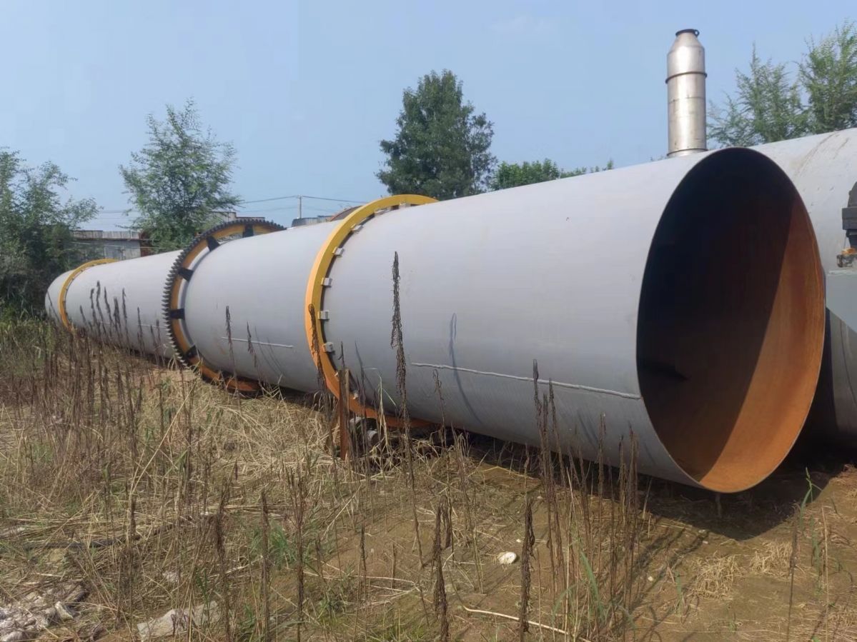 出售二手矿工业转筒式烘干机 二手矿渣回转滚筒烘干机